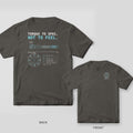 Pepper Comfort Colors tee shown back and front: Torque to Spec, Not to Feel with a torque wrench and bolt pattern on the back and a small hex nut logo on the chest.