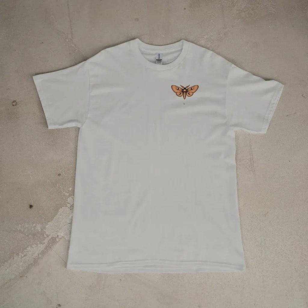 Front of a Granite tee laid flat, with the small Nocturne logo on the left chest.